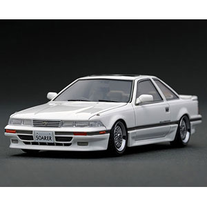 1/43 トヨタ ソアラ(Z20) 3.0GT-LIMITED White/Silver BB-Wheel 