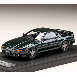 1/43 トヨタスープラ(A70) 2.5GT ツインターボ R ダークグリーンマイカ