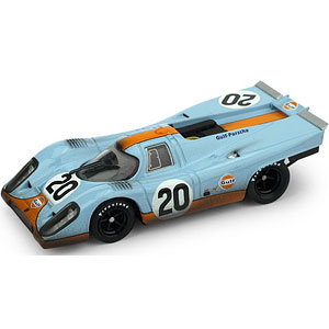 1/43 ポルシェ 917K Scuderia JWA-Gulf 1970年ルマン #20 レース後仕様 50th RACING  ANNIVERSARY パッケージ[ブルム]《在庫切れ》