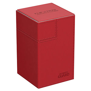 フリッピントレイ デッキケース 100 ゼノスキン レッド