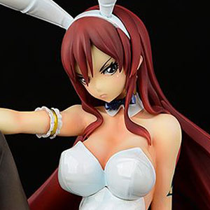 FAIRY TAIL エルザ・スカーレット Bunny girl_Style/type white 1/6 完成品フィギュア