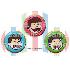 おそ松さん クッキー6つ子缶バッジセット おとうとver.[エイベックス