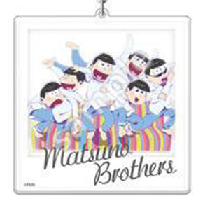 おそ松さん アクリルキーホルダー グラビア集合ver.(大はしゃぎ6つ子)