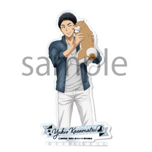 黒子のバスケ アクリルスタンド -With a Dog ＆ Cat- 4.笠松幸男