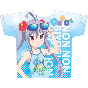 劇場版 のんのんびより ばけーしょん フルグラフィックTシャツ 宮内れんげ