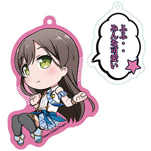 BanG Dream！ ガルパ☆ピコ ピコッと！セリフ付きアクリルキーチェーン 花園たえ