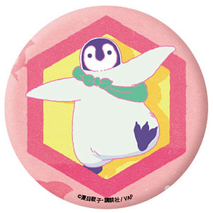 おこしやす、ちとせちゃん 缶バッジ 桃