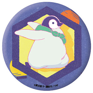 おこしやす、ちとせちゃん 缶バッジ 藍