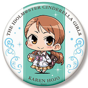 アイドルマスター　バースデーストア　北条加蓮 缶バッジ　カード　セット アイドルマスター シンデレラガールズ 公式オーロラ缶バッジ