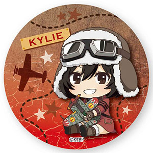 ぎゅぎゅっと缶バッチ 荒野のコトブキ飛行隊 キリエ