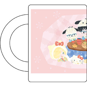 ユーリ！！！ on ICE × サンリオキャラクターズ マグカップ nukunuku・days ver.