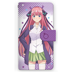 五等分の花嫁 ブックスタイルスマホケース Mサイズ デザイン02(中野二乃)