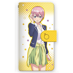 五等分の花嫁 ブックスタイルスマホケース Lサイズ デザイン01(中野一花)