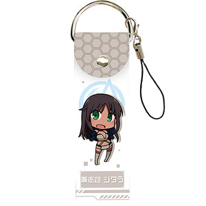 ビッグレザーストラップ「アリス・ギア・アイギス」03/兼志谷シタラ(ミニキャラ)