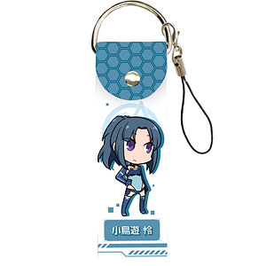 ビッグレザーストラップ「アリス・ギア・アイギス」06/小鳥遊怜(ミニキャラ)