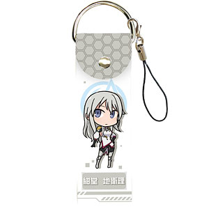 ビッグレザーストラップ「アリス・ギア・アイギス」10/紺堂地衛理(ミニキャラ)