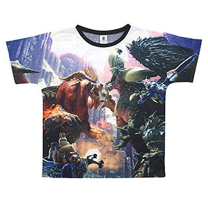 モンスターハンター：ワールド フルグラフィックTシャツ 古龍 XL