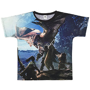 モンスターハンター：ワールド フルグラフィックTシャツ 火竜 L