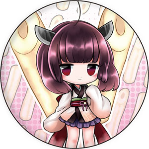 【美品・未使用】東北ずん子ぬいぐるみ 缶バッジ2個付き 缶バッジ「東北ずん子」04/東北ずん子(ミニキャラ)[A3]《在庫切れ》