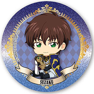 ぎゅぎゅっと缶バッチ コードギアス 反逆のルルーシュ 枢木スザク