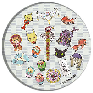 缶バッジ「モノノ怪」01/薬売り＆封印が解けた薬売り(グラフアート)[A3
