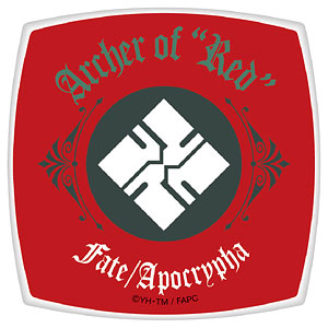 Fate/Apocrypha スクエアコンパクトミラー 赤のアーチャー