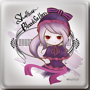 オーバーロードIII スクエア缶バッジ シャルティア・ブラッドフォールン