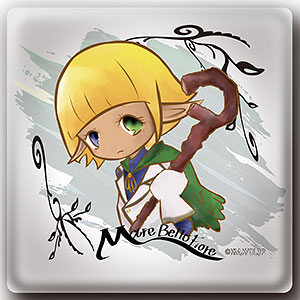 オーバーロードIII スクエア缶バッジ マーレ・ベロ・フィオーレ