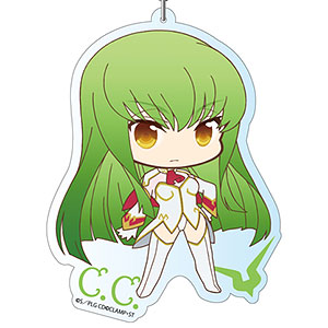 コードギアス 復活のルルーシュ デカキーホルダー ぷにキャラ C.C パイロットスーツver.