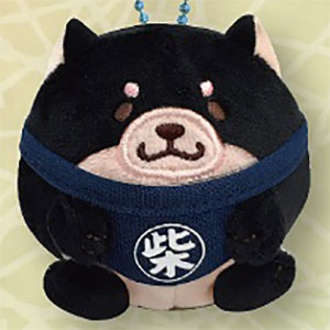 忠犬もちしば もっちりぬいぐるみBC(ごま)