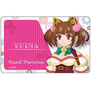 ぱすてるメモリーズ ICカードステッカー 町屋結衣奈