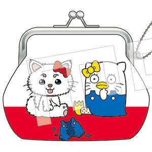 銀魂×Sanrio characters SADA＆ELLY ミニがまぐち