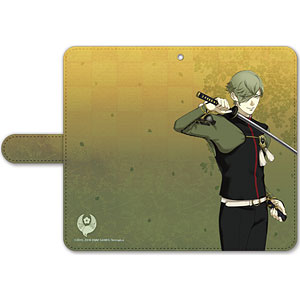 刀剣乱舞-ONLINE- 手帳型モバイルフォンケース(フリーサイズ)33：鶯丸