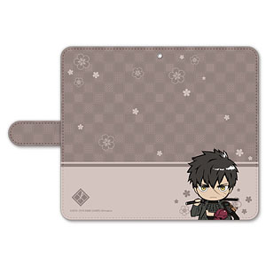刀剣乱舞-ONLINE- ぽてだん！ 手帳型モバイルフォンケース(フリーサイズ)21：同田貫正国