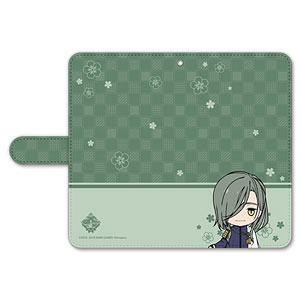 刀剣乱舞-ONLINE- ぽてだん！ 手帳型モバイルフォンケース(フリーサイズ)22：にっかり青江