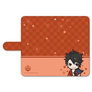 刀剣乱舞-ONLINE- ぽてだん！ 手帳型モバイルフォンケース(フリーサイズ)31：陸奥守吉行