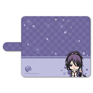 刀剣乱舞　へし切長谷部　手帳型モバイルフォンケース　フリーサイズ　手帳型ケース 刀剣乱舞 へし切長谷部 手帳型モバイルフォンケース