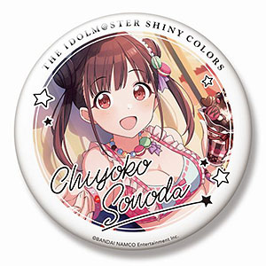 園田智代子　缶バッジ 園田智代子 はばたきラジオステーション グリッター缶バッジ