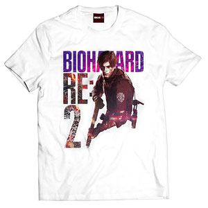 Amazon.co.jp: バイオハザード レオン Tシャツ Mk-2【復刻版】黒