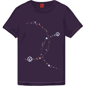 刀剣乱舞-ONLINE- Tシャツ 薬研藤四郎 マットパープル S(レディース)