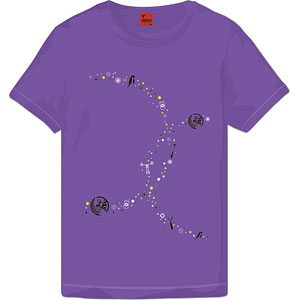 刀剣乱舞-ONLINE- Tシャツ 不動行光 バイオレットパープル M(レディース)