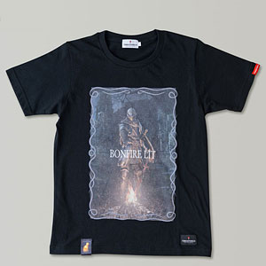 ダークソウル × TORCH TORCH/ BONFIRE LIT Tシャツ ブラック Lサイズ
