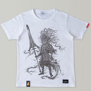 ダークソウル × TORCH TORCH/ 無名の王のTシャツ ホワイト XLサイズ[TORCH TORCH]《在庫切れ》