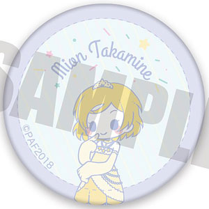 プリティーオールフレンズ　プリズムストーンカフェ　缶バッジ　高峰みおん プリティーオールフレンズ プリズムストーンカフェ 缶バッジ 高峰