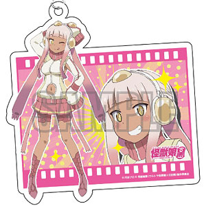 怪獣娘(黒) ムービーアクリルキーホルダー シルバーブルーメ