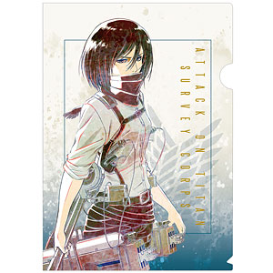 進撃の巨人 ミカサ Ani-Art クリアファイル