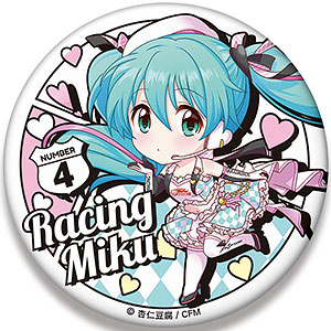 初音ミク レーシングVer.2019 ビッグ缶バッジ 4