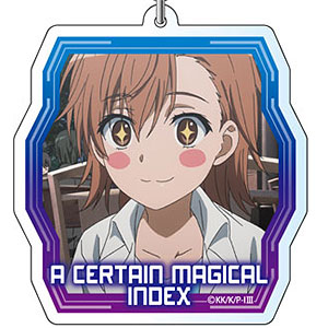 とある魔術の禁書目録　インデックス　アクリルキーホルダー　きゃらくりあ とある魔術の禁書目録III ぷにこれ！キーホルダー(スタンド付