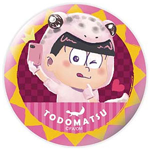 ぱすてろう えいがのおそ松さん はちゅ松 缶バッジ トド松