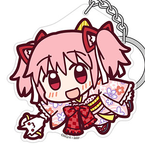 マギアレコード 魔法少女まどか☆マギカ外伝 鹿目まどか(晴れ着) アクリルつままれキーホルダー